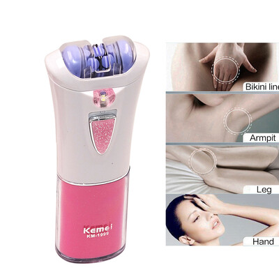 

KEMEI Women Epilator Electric Hair Removal for Facial Body Face Underarm Depilatory Leg Hair Razor Trimmer Machine