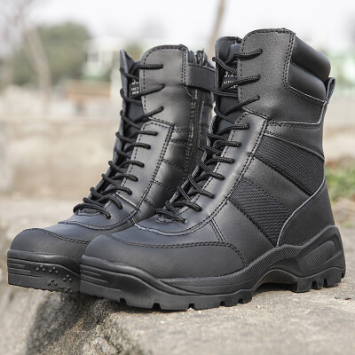 

Military combat boots Mountain climbing Army shoes Fitness Hunting Fishing Tactical boots waterproof Walking Outdoor boots