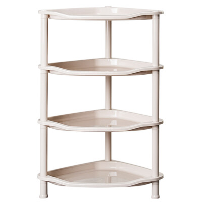 

Baiyouhui bathroom bathroom shelf large triangle bedroom living room kitchen storage rack four layers BYH-2909