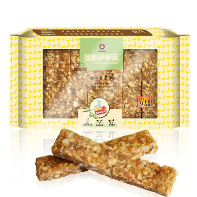 

Duo Sesa honey pet food dog snack chicken meat banana pie 400g nutrition baking meat grinding teeth Jie Chan