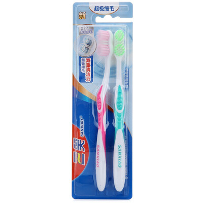 

Three laugh super-fine woolen brush fine hair soft hair 2 sets color random