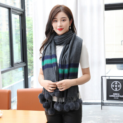 

Shanghai stock STORY Of SHANGHAI ladies scarves autumn&winter warm thick shawl army green