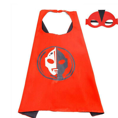 

2pcs/set Superhero Carnaval Party Mask Role-play cloak Cape Mask Owlette Catboy Gecko Pajamas Cosplay Action Toy