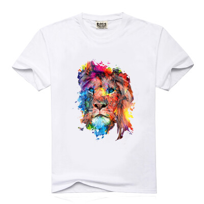 

MEN BONE Men's clothing the colorful lion design with aesthetic feeling