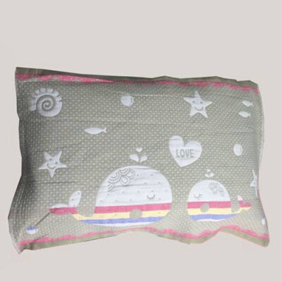 

Cntomlv Cartoon cotton Gauze pillow towl pure cotton enlarge thicken pillow towl not wool adult