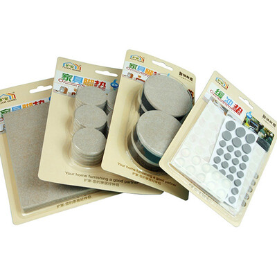 

Jingdong Supermarket Guardian FLOOR GUARD HDT29 Felt Table Chair Foot Pad Floor Protection Pad Set Total 6 Cards
