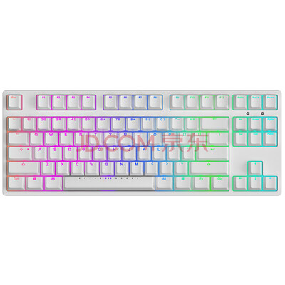 

ikbc F-87 RGB Symphony с подсветкой механическая клавиатура 87 заводская клавиша Черная ось белая зеленая ось