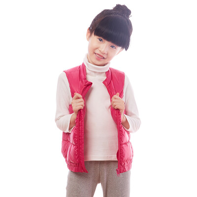 

Three guns dits neutral rose red down children children vest 89098A0 rose red 120
