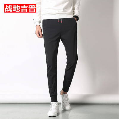 

Battlefield Jeep Slim Pants Men's Casual Pants Comfortable Sports Pants Legs Pants Pants Male 17095ZTX708 Black L
