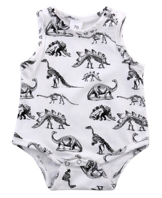 

Newborn Infant Baby Girl Boy Clothes Dinosaurs Cotton Bodysuit Romper Outfits AU