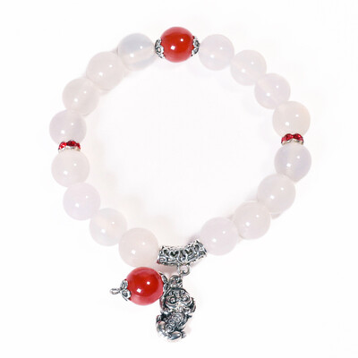 

JingTian jewelry Agate bracelet strings for fuxin Simple&elegant Female of agate jade medullary bracelet 10mm