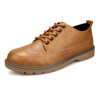 

leisure style, Round toe and oxford shoes, Men's leather shoes