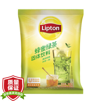 

Lipton tea green tea honey green tea solid beverage 500g