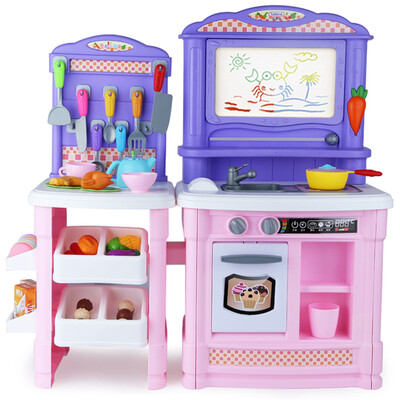 

Bei En beiens children&39s educational toys girl role-playing family kitchen toys 70 sets of BL-101A Princess powder