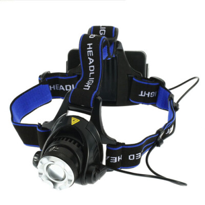 

XML-T6 LED 1800LM Rechargeable Zoomable Headlamp Headlight Flashlight Torch