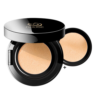 

Rouse Plant Extract Air Cushion CC Cream bb Cream 15g 2 Ivory Hydrating Quilt Concealer Oil Control
