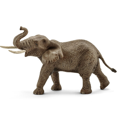 

Schlech Schleich German brand hand-painted wild animal simulation animal model 3-year-old children puzzle teaching aids - African elephant SCHC14762