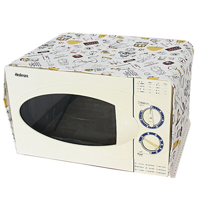 

Big foot like WZNH04 105 * 35CM cotton linen microwave oven cover dust cover oven cover single side pocket