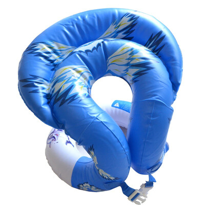

KASITE Ultra-elastic child adult swimming ring thickening life buoy vest swimming pool swimming equipment blue L code KY-02