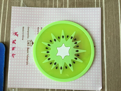 

Кухня Home Living Jelly Color Fruit Shape Coasters Силиконовые ковриковые коврики Креативные противоскользящие изоляционные коврики