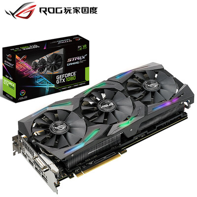 

Видеокарты ASUS ROG STRIX-GTX1080-A8G-GAMING 1670-1835MHz 8G / 10010MHz GDDR5X PCI-E3.0