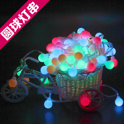 

Светодиодные огни Мигающие огни Струнные огни Наружный ландшафт Led Ball Lights Струнная батарея Рождественские звезды Декоративна