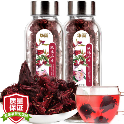 

Hua Kan tea flower tea Roselle tea Roselle tea glass canned 50g (25g * 2 cans