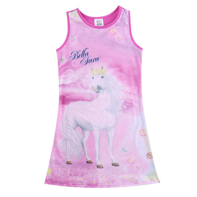 

NWT Children Kids Girls Sleeveless Long Casual Summer Cotton Dress Clothes 4-12Y