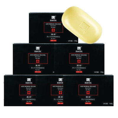 

Manting Men&39s Special Mite Toner 108g 3 Facial Wash Soap Soap Deep Cleansing