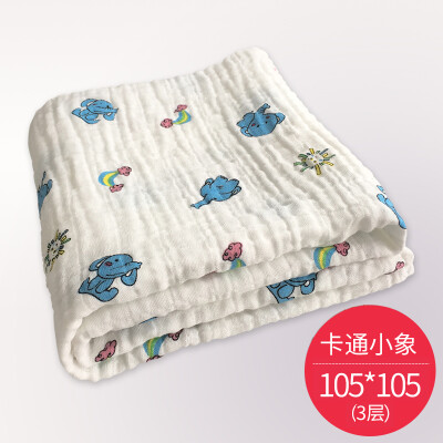 

Baby bath towel cotton soft absorbent gauze quilt newborn baby towel quilt cover for baby and children summer bath towel