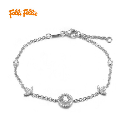 

Folli Follie Folli Follie серебряный сплав снег Браслет серебряный 3B16S035C