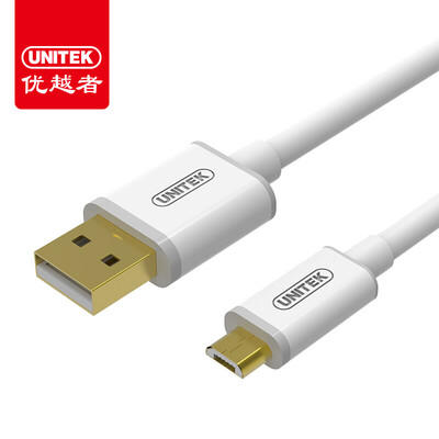 

Superior UNITEK Y-C435DWH high-speed USB20 Micro 5P data charging line 3 meters white Android smart phone charging cable AM-Micro