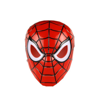 

LED Glowing Superhero Children Mask Spiderman Iron Man Hulk Batman Party Cartoon Movie Mask For Children's Day Cosplay