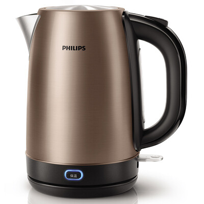 

Philips электрочайник PTC 304 электрочайник из нержавеющей стали чайника изоляции 1,7 литра HD9332 / 21 (БМВ коричневый)