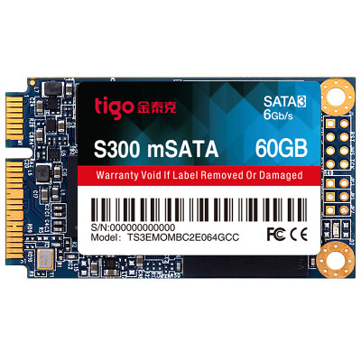 

Tektronix (Tigo) S300 Series Solid State Drive 60GB MSATA интерфейс SATA3 Твердотельный