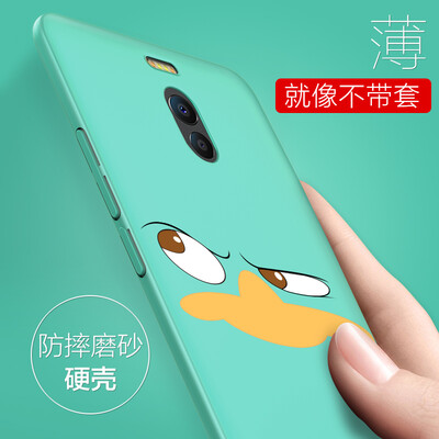 

KOOLIFE Charm Blue NOTE6 mobile phone case cartoon painted hard shell all-inclusive drop-resistant matte shell Men&women mobile phone sets for Meizu Charm Blue Note6 - Donald Duck