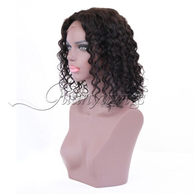 

Guanyu 8A 360 Full Lace Frontal Closure Brazilian Virgin Hair Loose curly 1B Natural Hair