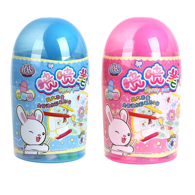 

ZHIGAO 24-color Meng Li barrel spray pen children's watercolor pen barrel inkjet washable brush creative toys KK-537