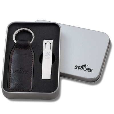 

Jingdong Supermarket Stepon STONE nail knife with key ring nail clippers nail clippers std003