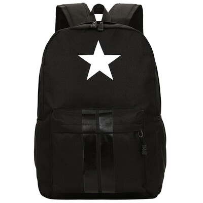 

Fashi F4Y men&women shoulder bag Korean high-capacity student bag leisure sports backpack JS2832 black