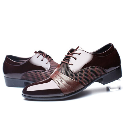 

Casual Leather Men Business Shoes Men's Fashion Leather Oxford Shoes Plus Size 38-48
