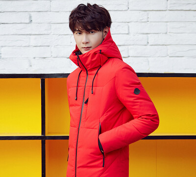 

Winter men 's thin down jacket Slim short paragraph men' s thick down jacket winter coat as gift for men