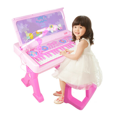 

Beifen музыка (buddyfun) JXT99031 свинья Paige игрушки для обучения детей фортепиано стол