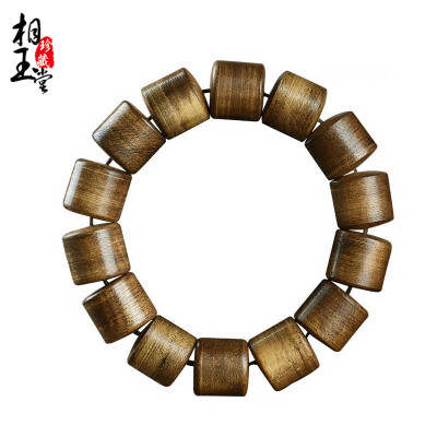 

Phase Yutang DalakanOld material mountainDownstrokeShen Xiang hand string 14mmBarrel shapeFen Zhu bracelet Fidelity