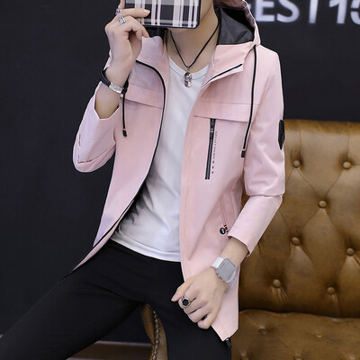 

2017 autumn new jacket fashion casual stretch jacket men's self-cultivation jacket as a gift for men