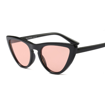 

Red small sunglasses women cat eye vintage 2018 black white designer sexy cat eye shades for women cheap uv400