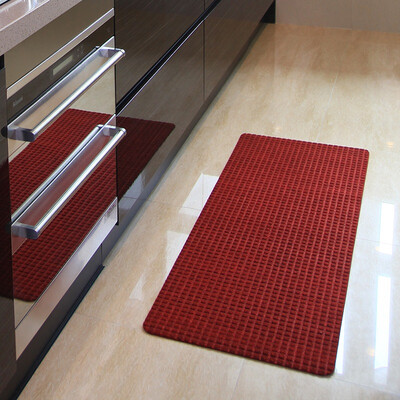 

Jingdong supermarket force nine&check the mattress pad mattress pad mats 45x120cm dark red