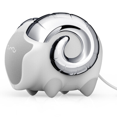

I-mu &quotsheep&quot eyebrow creative multimedia audio speaker clothing design 35mm audio USB connector powered by zodiac gift