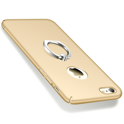 

Sanctuary (Sendio) Apple iPhone6 ​​/ 6s Plus mobile phone shell protective shell protective sleeve matte anti-fall shell all-inclusive belt with a ring buckle bracket hard shell soil Hao gold
