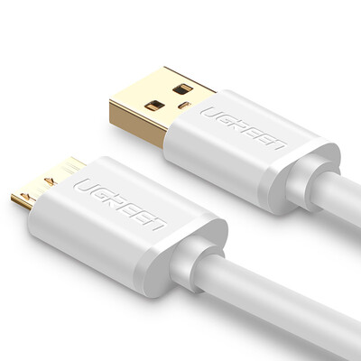 

Green Union Samsung note3 s5 data cable charging line mobile hard disk data cable Micro USB30 mobile phone charger cable 15 m 30697 white